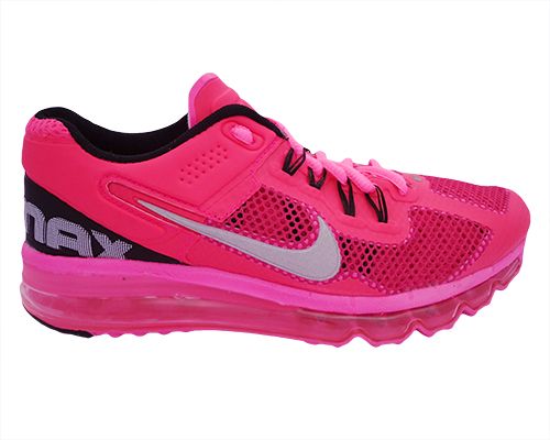 Tênis Nike Air Max 2013 Rosa e Prata MOD:11213