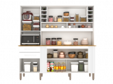 14050.Kit Cozinha Catar 6P2G Visuzalizacao Interna Salleto