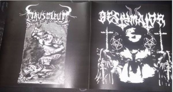 MAUSOLEUM - BESTYMATOR - Split LP