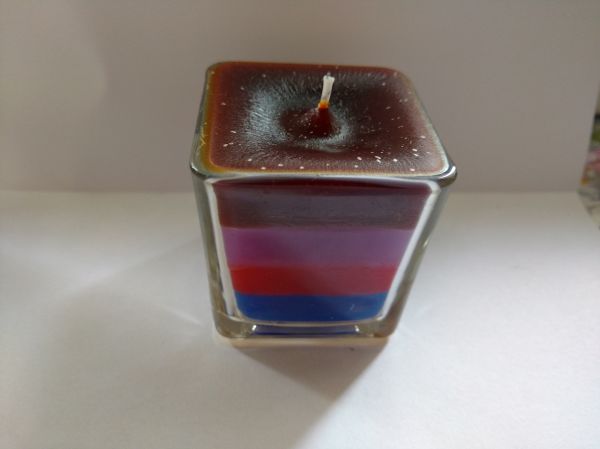 Vela colorida!