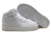 BOTA NIKE AIR FORCE FEMININA COURO BRANCO - NKF-936