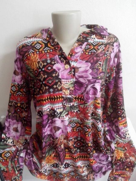 Blusa Florida Colorida
