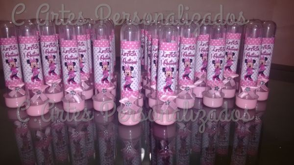 tubetes 13cm personalizados