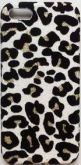 CASE ONCINHA AVELUDADA BRANCA PARA IPHONE 5 E 5S