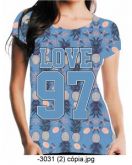 T-Shirt Blusa Feminina P M G