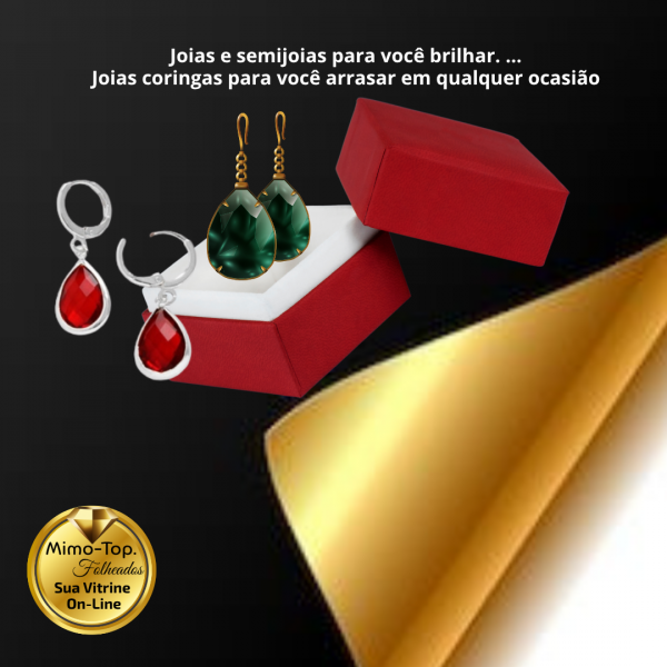SemiJóias folheados Top