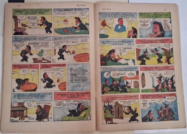 Gibi Antigo Bolinha 07 Cruzeiro Ano 1969