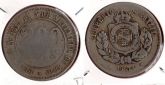 V016-4 - 200 réis 1871 - tiragem 3.650.000