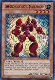 Chronomaly Aztec Mask Golem NUMH-EN001 - Super Rare