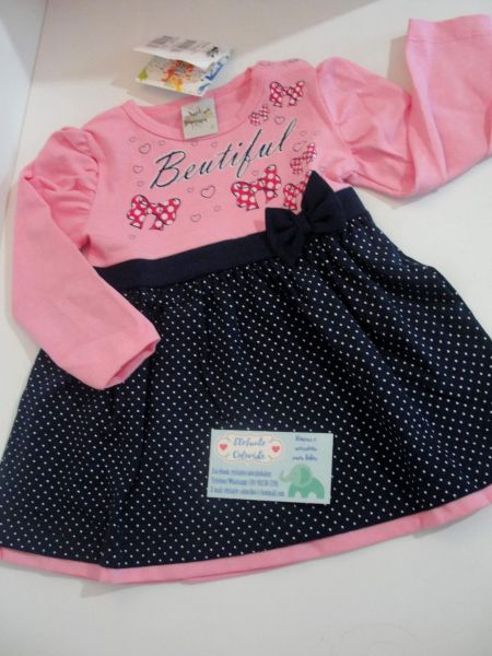 Vestido manga longa