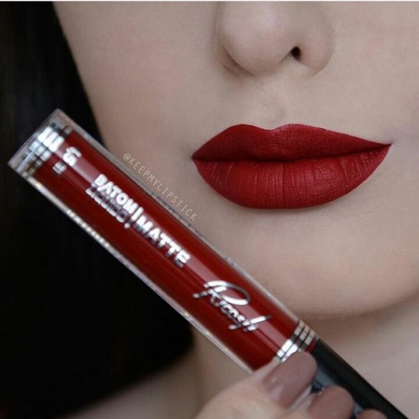 Batom Vermelho Intenso Liquido Matte Ricosti Bia Imports Batom Vermelho Intenso Liquido Matte Ricosti Bia Imports