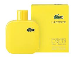 LACOSTE L.12.12 JAUNE EDT MASC 175ML COD 868482