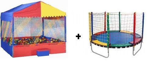 alugue piscina com pula pula