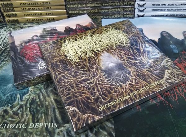 (NPCD-010) Mortiferum - Disgorged From Psychotic Depths (Slipcase c/ poster)
