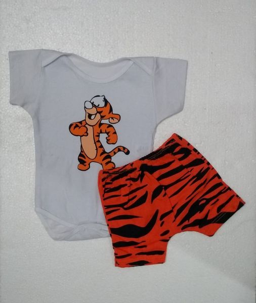Conjunto Body com Short -Tigrão - Tam. P