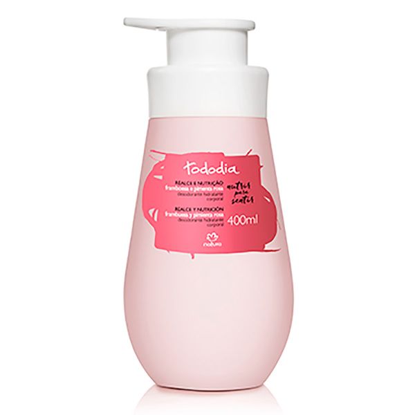 Hidratante 400ml Framboesa e Pimenta rosa Natura
