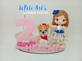 Topo de Bolo Personalizado Pet
