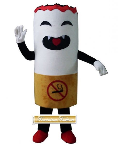 Cigarro Proibido Fumar Mascote
