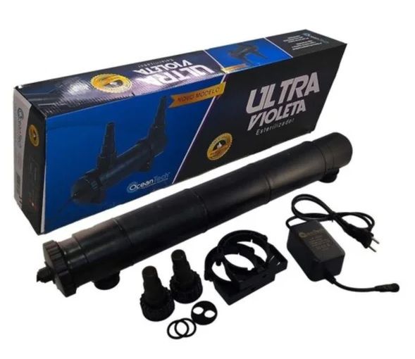 Filtro Uv Esterilizador 55w Ocean Tech Aquários Fontes Lagos