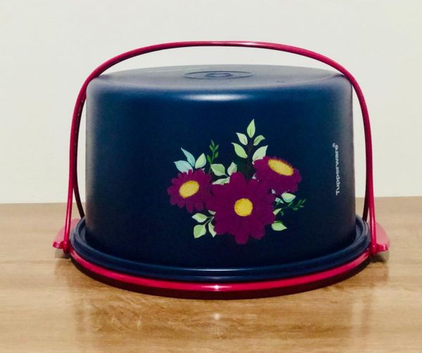 Boleira Big Cake Tupperware Margaridas
