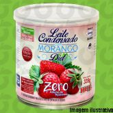 Leite Condensado com Morango Diet 335 Gramas Hué