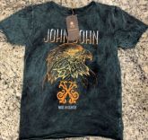 Camisetas em malha fio 30.1 - 100% algodão - Pré lavada - 10 Peças