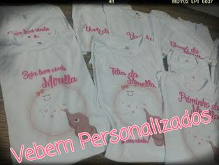 Kit Camisetas Festa todas as ocasiões
