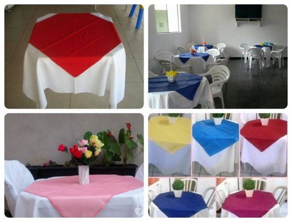 Aluguel de Toalhas para mesa de convidados