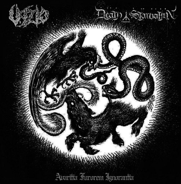 Vazio / Death by Starvation - "Avaritia Furorem Ignorantia Split" CD Nacional!!!