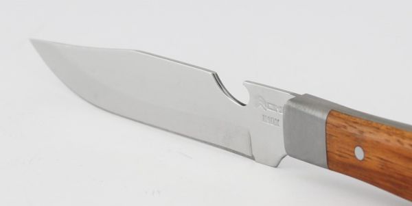 1655/5 I C/B - Faca Cimo Inox cabo Inox e Madeira com Bainha
