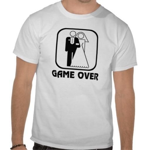 Camisetas game over