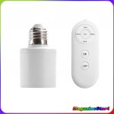 Soquete Para Lâmpada Com Controle Remoto e Timer -  Bocal Inteligente Interruptor De Luz