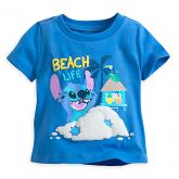 MB0301- Camiseta Disney Stitch Azul 6M (03-06meses) - Disney Store