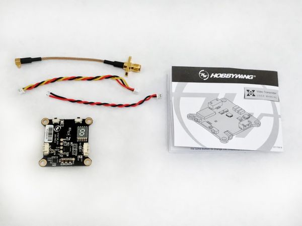 Transmissor de Video Hobbywing Xrotor 5.8GHZ / 25mw - 200mw - 600mw / Lipo 7-25V