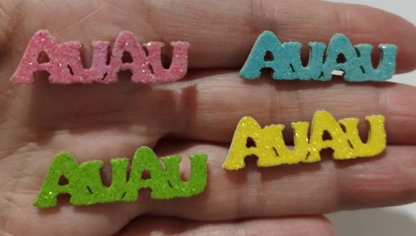 Au au Colorido (96 Adesivos)