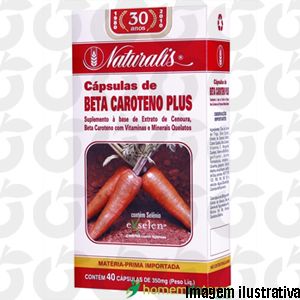 Beta Caroteno 40 Cápsulas Naturalis