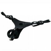 Cinta Strap On Dual Penetrix com Suporte para Dois Pênis cor Preta