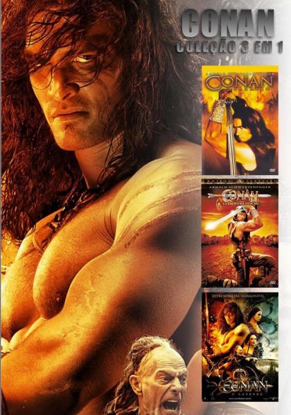 Conan Coleção 3 em 1