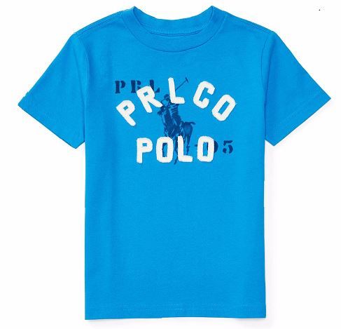 MK0701- Camiseta Azul Royal 7/8anos - Polo Ralph Lauren