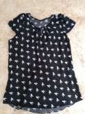 BLUSA PRETA DELICADA