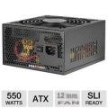 FONTE ATX ULTRA 550-W POWER SUPPLY SATA 12MM FAN, P4-550W