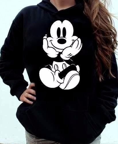 Moletom Mickey Blusa De Frio Canguru