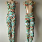 Macacão Fitness  Estampado