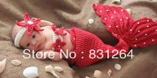 Fantasia Sereia Baby Mimo´s em Crochet