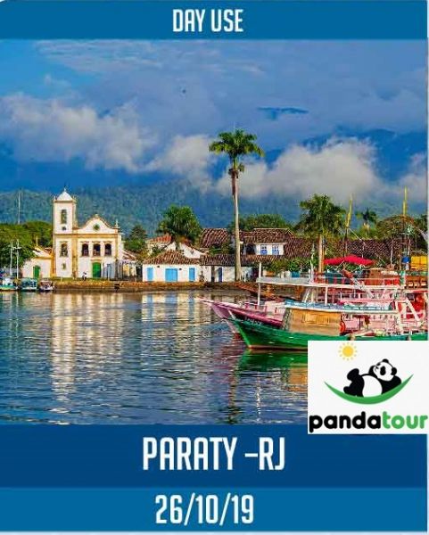 *Paraty com Passeio de Escuna - 26/10*