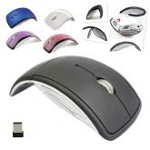 Mouse óptico, dobrável, receptor mini-USB     Cod.: 031