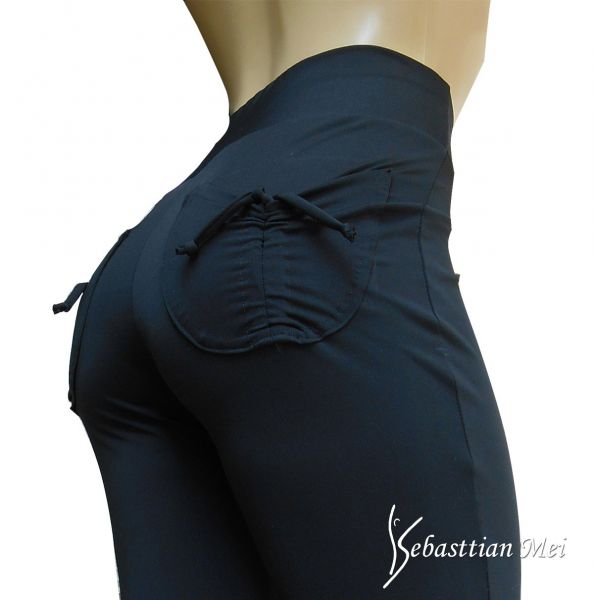 legging com bolsos(P-M-G), detalhe cordão regulável