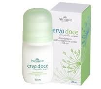 Erva doce desodorante  antitranspirante axilar roll-on