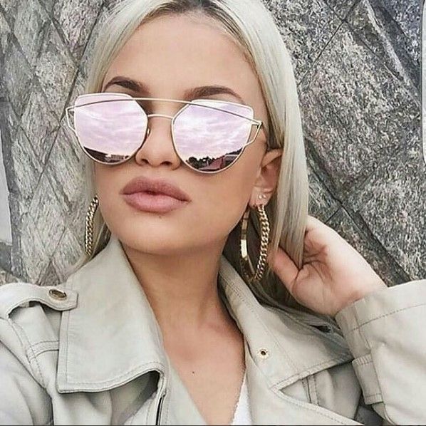 Oculos Espelhado Rosé