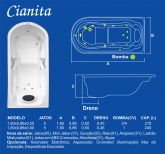 Banheira Cianita